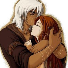 Схема вышивки «Объятия»