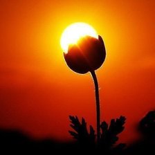 Схема вышивки «закат»