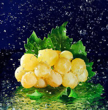 Схема вышивки «Виноград»