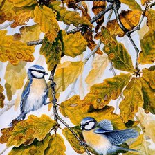 Схема вышивки «Серия "Птицы"»