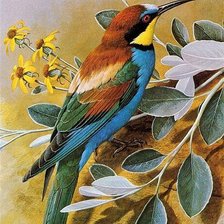 Схема вышивки «Серия "Птицы"»