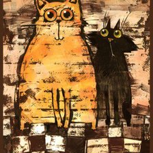 Схема вышивки «пара»