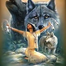 Схема вышивки «Ловец снов»