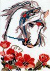 Схема вышивки «год лошади»