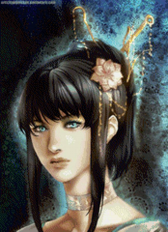 Гейша - девушки, аниме - предпросмотр