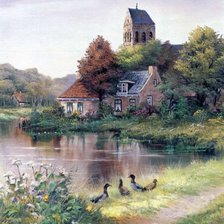 Схема вышивки «Природа»