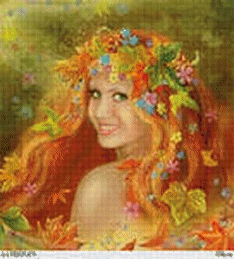 ДЕВУШКА ОСЕНЬ - предпросмотр