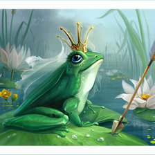 Схема вышивки «царевна лягушка»