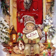 Схема вышивки «новый год»