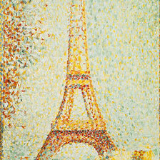 Схема вышивки «Эйфелева башня»