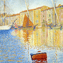 Схема вышивки «Сан Тропе. Синьяк»