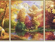 Схема вышивки «Осень»