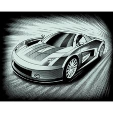 Схема вышивки «авто»