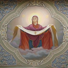 Схема вышивки «покров, религия»