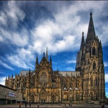 Схема вышивки «Кельнский собор»