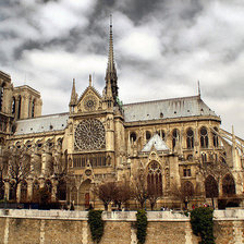 Схема вышивки «Собор Парижской богоматери»