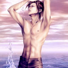 Схема вышивки «парень»