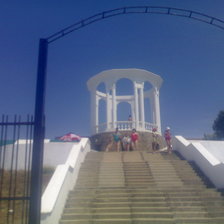 Схема вышивки «море»