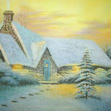 Схема вышивки «серия: зима»