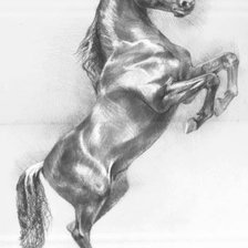 Схема вышивки «конь»