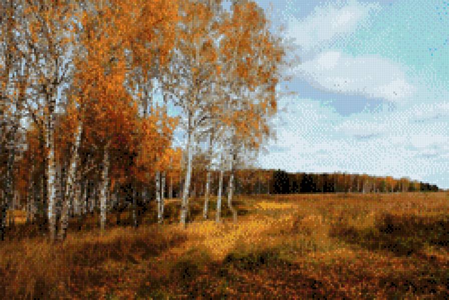 осеннее поле - осень, природа - предпросмотр