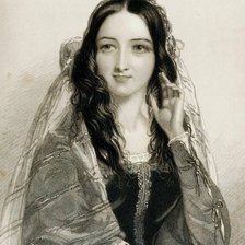 Схема вышивки «Девушка»