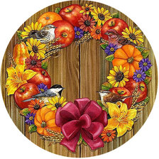 Схема вышивки «осеннее изобилие»