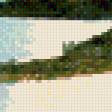 Предпросмотр схемы вышивки «Озеро в горах» (№484942)