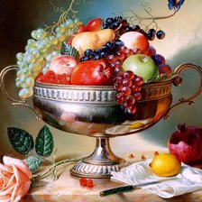 Схема вышивки «натюрморт»