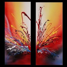 Схема вышивки «брызги»