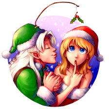 Схема вышивки «хитрый эльф»