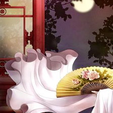 Схема вышивки «гейша часть 1»