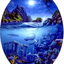 Схема вышивки «морские фантазии»