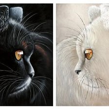 Схема вышивки «отелло и дездемона»