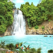 Схема вышивки «водопад»