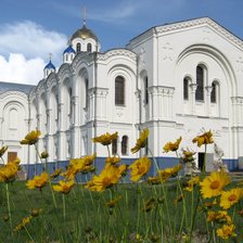 Схема вышивки «Храм»