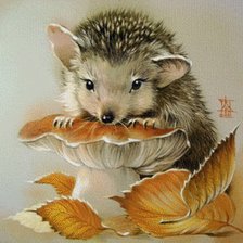 Схема вышивки «Ушастик»