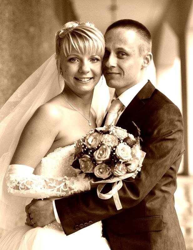 Парочка - свадьба - оригинал