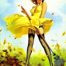 Схема вышивки «ретро»