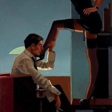 Схема вышивки «ретро»