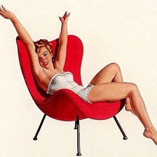 Схема вышивки «ретро»