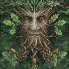 Схема вышивки «Леший»