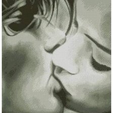 Схема вышивки «Поцелуй»