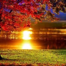 в лучах заходящего солнца 2