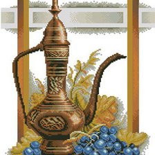 Схема вышивки «В восточном стиле»