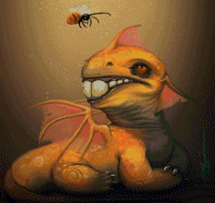 Милый дракоша - предпросмотр