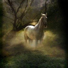 Схема вышивки «лошадка»