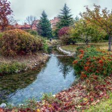 Схема вышивки «пейзаж»