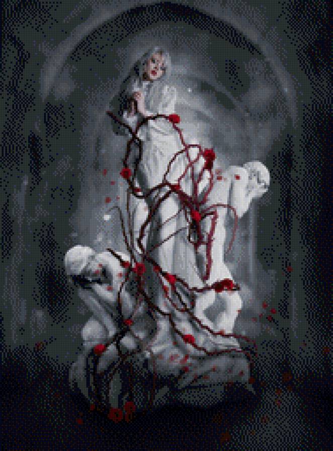 живая статуя - ангелы, скульптура, девушка - предпросмотр