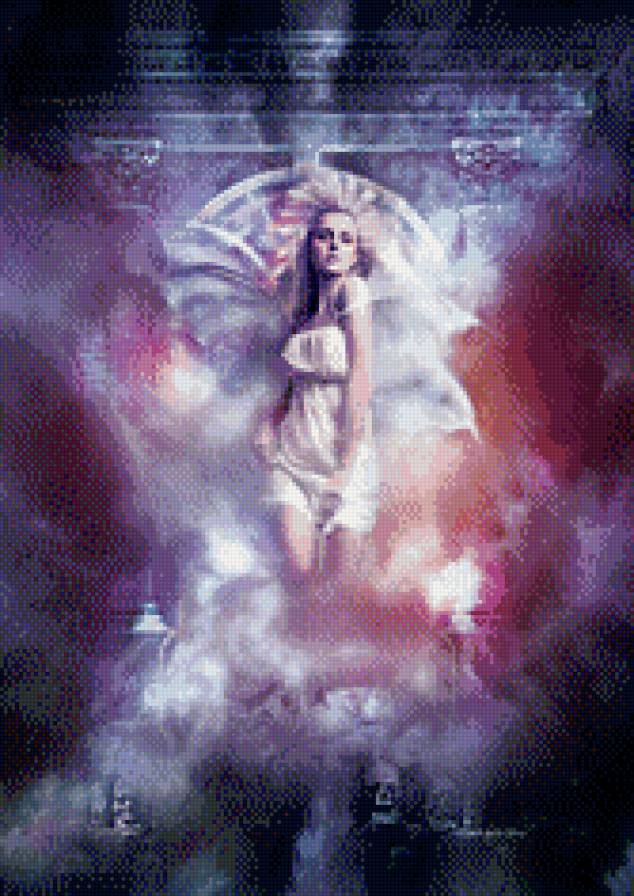 падший ангел - демон, девушка - предпросмотр